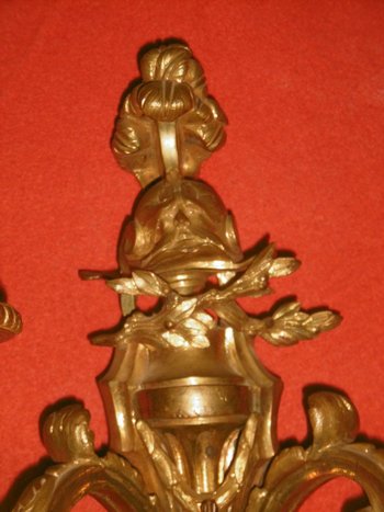 Pair of Louis XVI sconces