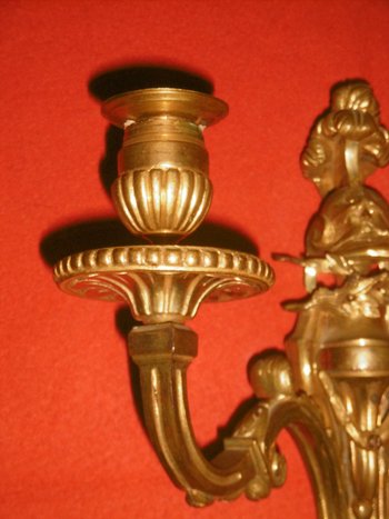 Pair of Louis XVI sconces