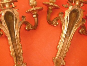 Pair of Louis XVI sconces
