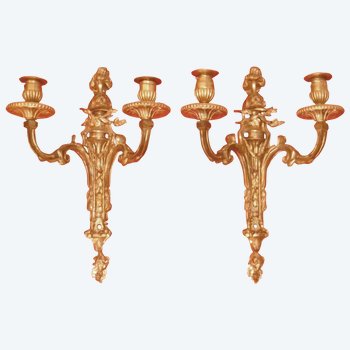 Pair of Louis XVI sconces