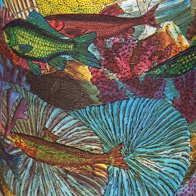 1990s Rare "Aquarium" Floor Lamp by Piero Fornasetti for Antonangeli
