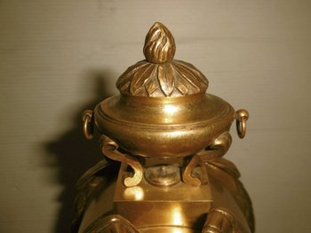 Louis XVI lion clock