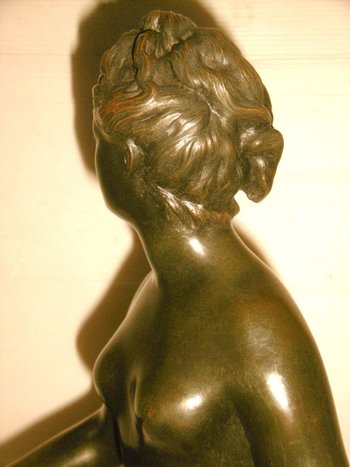 Bronze signé Houdon