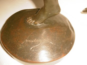 Bronze signé Houdon