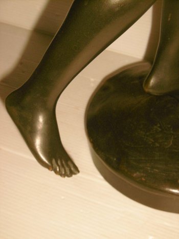 Bronze signé Houdon
