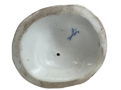 Meissen porcelain candlestick 