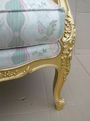 Louis XV gilded shepherdess