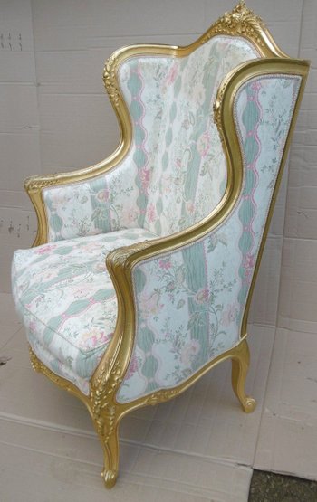 Louis XV gilded shepherdess