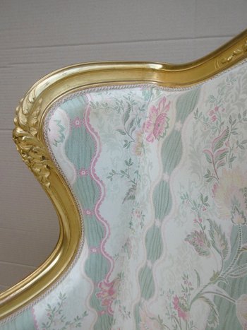 Louis XV gilded shepherdess