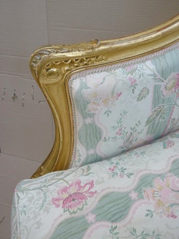 Louis XV gilded shepherdess