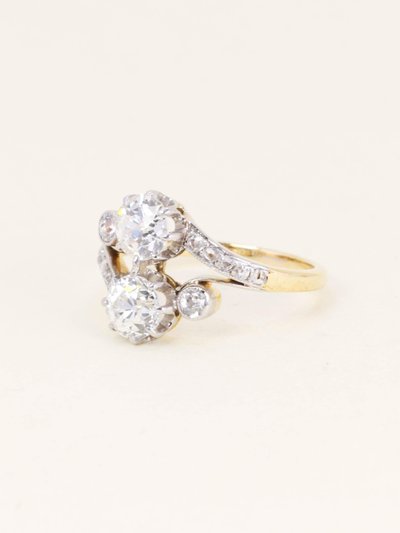 Ring „Belle Epoque – Du und ich“ mit Diamanten, 2 Karat