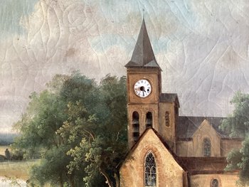 Tableau- Horloge 19 ème