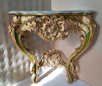 Console d’angle Louis XV