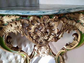 Console d’angle Louis XV