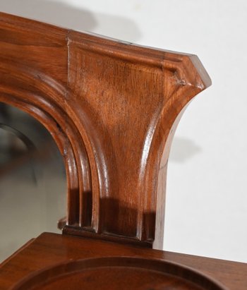 Mahogany Console Mirror, Majorelle spirit, Art Nouveau - 1900