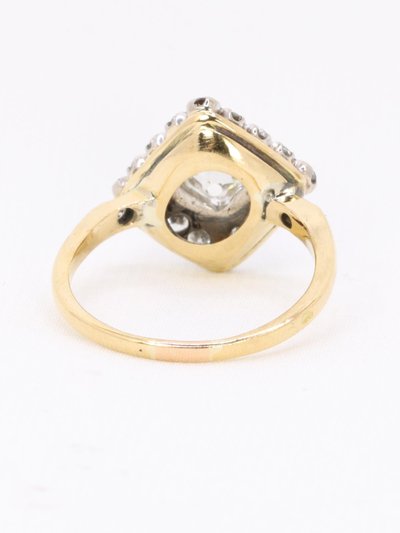Bague losange diamant taille ancienne 1,07 carat