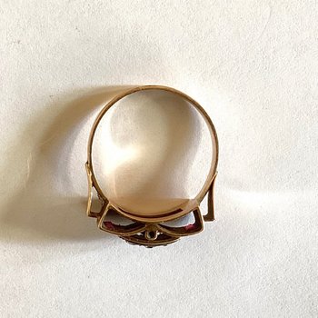 Anello Art Déco 1930 circa