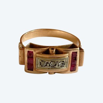 Anello Art Déco 1930 circa