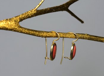 Orecchini di corallo