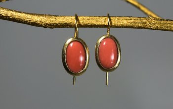 Orecchini di corallo