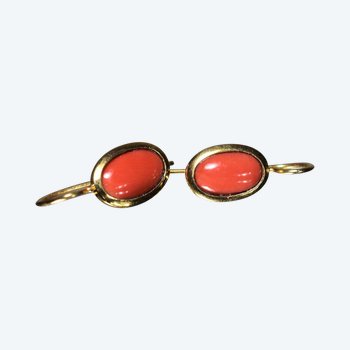 Coral Earrings