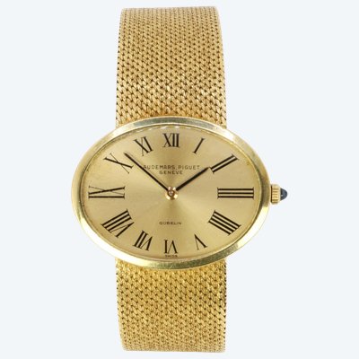 AUDEMARS PIGUET x GUBELIN Montre vintage or jaune
