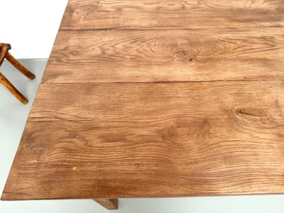 Very large solid oak farmhouse table