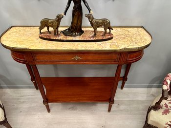 Console Desserte De Style Louis XVI En Acajou Maison Jansen Paris 