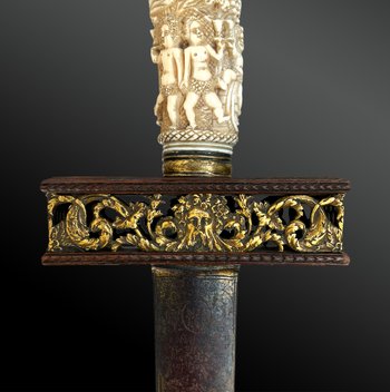 COMPOSITE DAGUE - European work from the 19th century