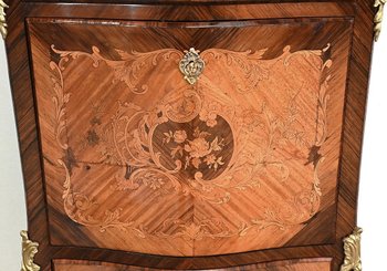 Secrétaire en Marqueteries, Transition Louis XV / Louis XVI – Fin XIXe