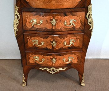 Secrétaire en Marqueteries, Transition Louis XV / Louis XVI – Fin XIXe