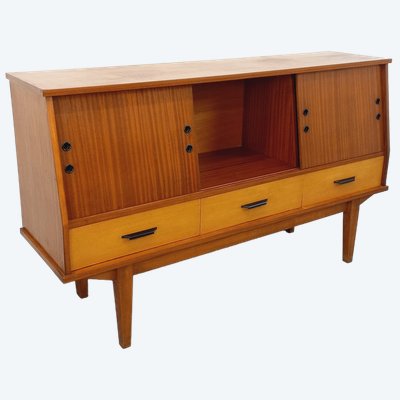 Vintage-Sideboard im Teakholz-Stil aus den 1960er Jahren