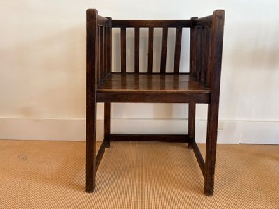 PAIR OF ARTS AND CRAFTS ARMCHAIRS, CIRCA 1940.