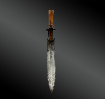 Short Sword called "Ntsakh" or "Fa" - Fang culture, Gabon - First half of the 20th century