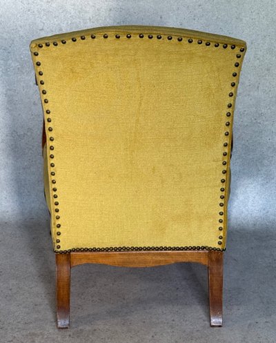 Sessel Stoff gelb