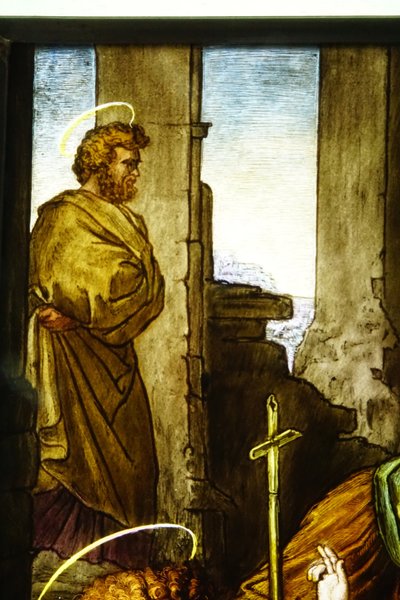 Vetrata della Madonna del Divino Amore