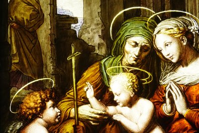 Vetrata della Madonna del Divino Amore