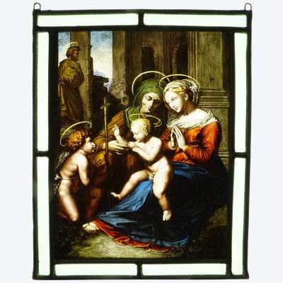 Vetrata della Madonna del Divino Amore