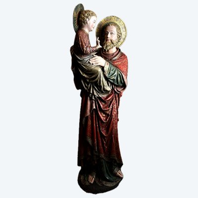 San Giuseppe con il Bambino in braccio - 1873