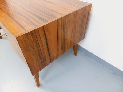 Bureau de direction double-face style scandinave vintage en palissandre des années 60