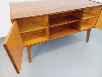 Bureau de direction double-face style scandinave vintage en palissandre des années 60