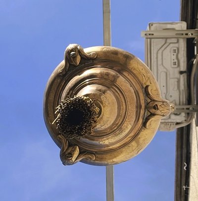 Sanctuary lamp - lantern, probably 17th century