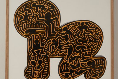 Keith Haring - Numbered Color Serigraph 46/150 - 1990s.LS6794L-68L