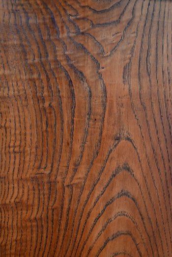 Credenza stretta in castagno biondo - Fine Ottocento
