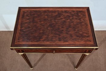Table de Milieu Multifonction, style Louis XVI – Fin XIXe