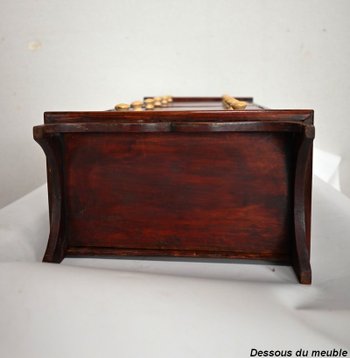 Piccola cassettiera in mogano - 1960