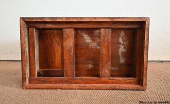 Sofa end, step stool structure, in Teak - 1960