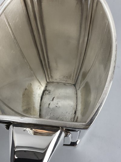 Ravinet D’Enfert 5-Piece Art Deco Silver-Plated Coffee Set 