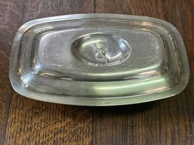 ERCUIS silver-plated sauceboat from the 1950s