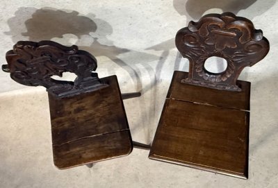 Two ladder chairs